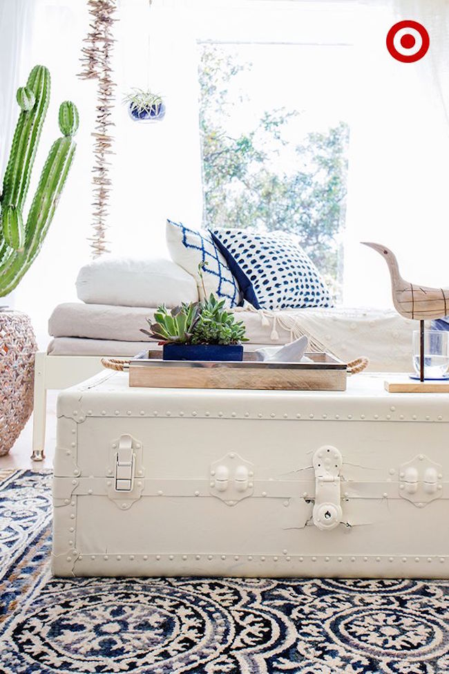 White-vintage-trunk-coffeet-table-from-Target